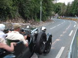 hurrying in the Hillclimb Race
